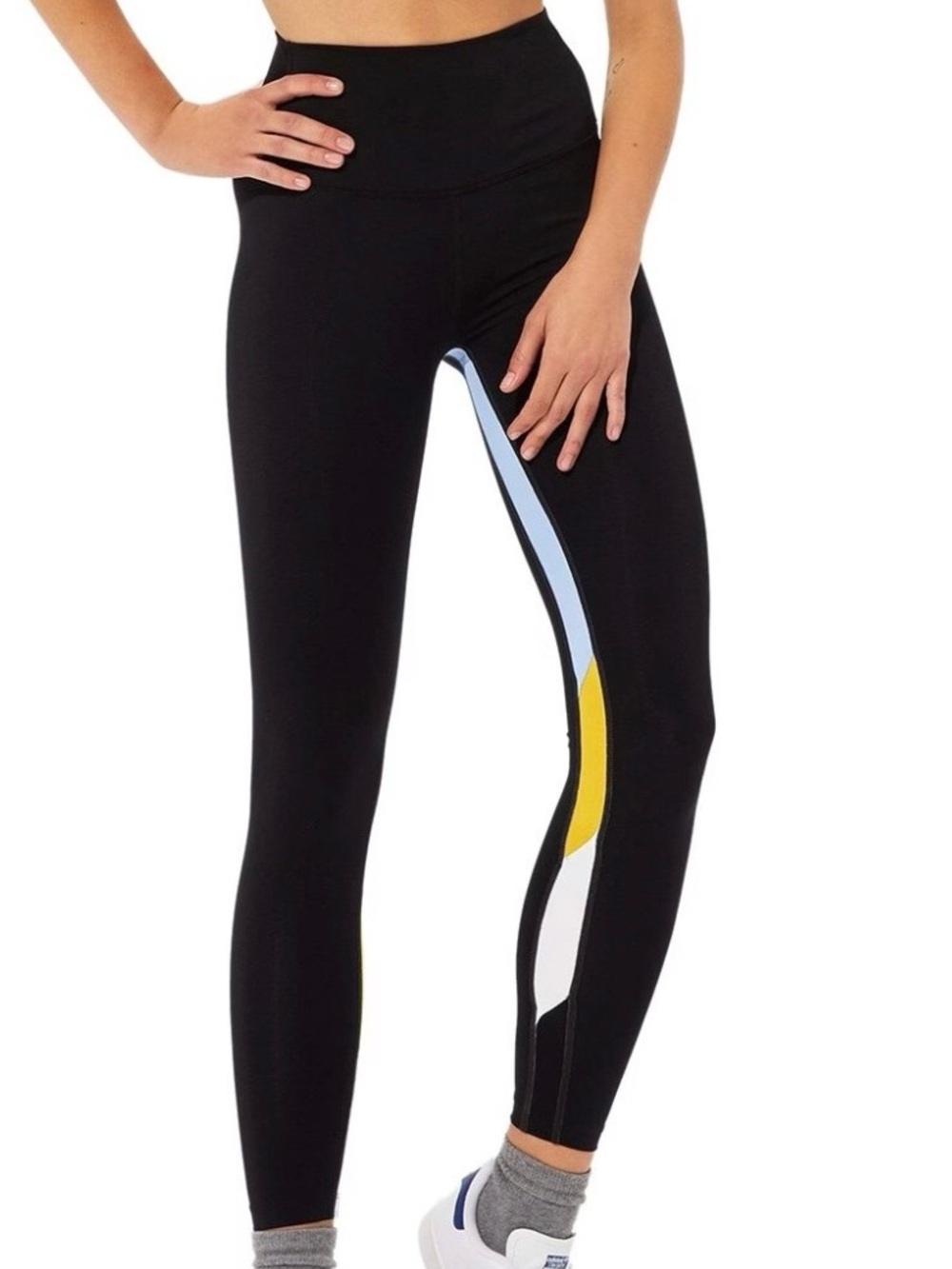 Splits59 Iselin High Waist Recycled Techflex 7/8 Tight Black Small
